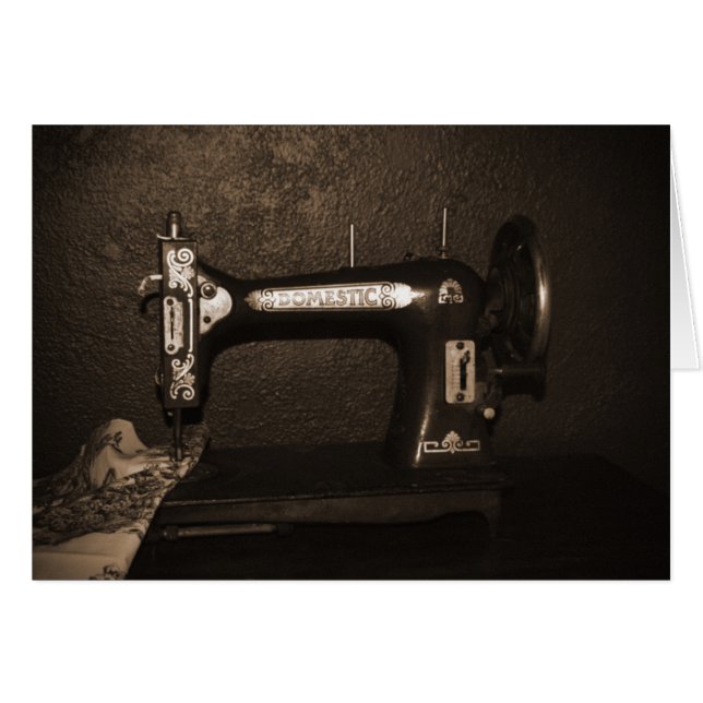 Vintage Sewing Machine (Anverso (Horizontal))