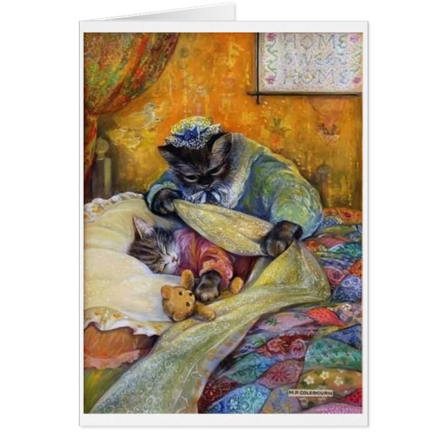 Vintage - Sueño fuerte, Gatito, (Frente)