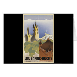 Vintage Suiza Lausanne-Ouchy
