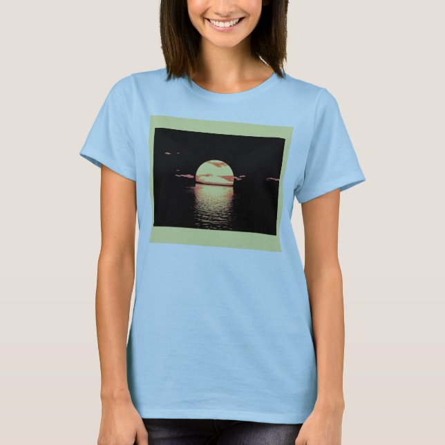 Vintage Sunset - camiseta (Anverso)