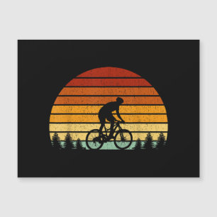 Vintage Sunset Mountain Biking Gift Para La Montañ