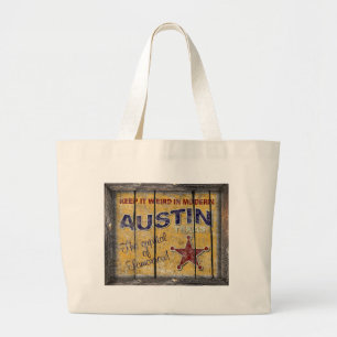 Vintage Tejas - la bolsa de asas de Austin