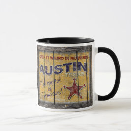 Vintage Tejas - taza de Austin