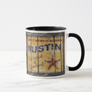 Vintage Tejas - taza de Austin