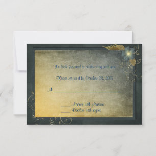 Vintage Textura RSVP