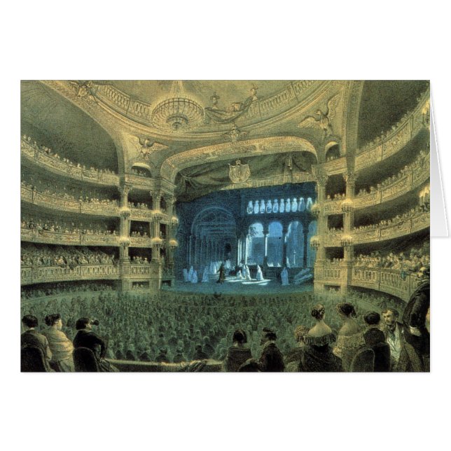 VINTAGE THATRE FRANCÉS, ETAPA DEL TEATRO (Anverso (Horizontal))