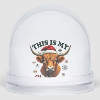 Vintage This Is My Christmas Pajama Shirt Highland