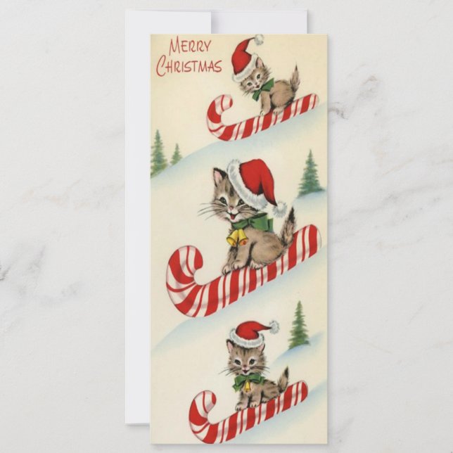 Vintage Three Adorable Kittens on Candy Can (Anverso)