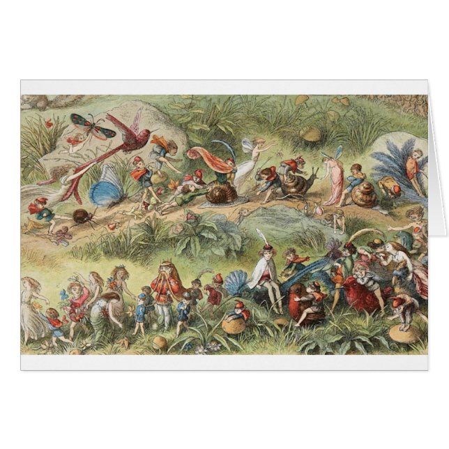 Vintage - Tierra de hadas, (Anverso (Horizontal))