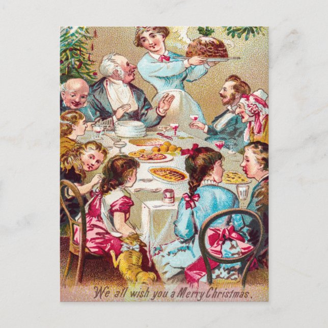 Vintage Todos les deseamos una Feliz Navidad (Anverso)