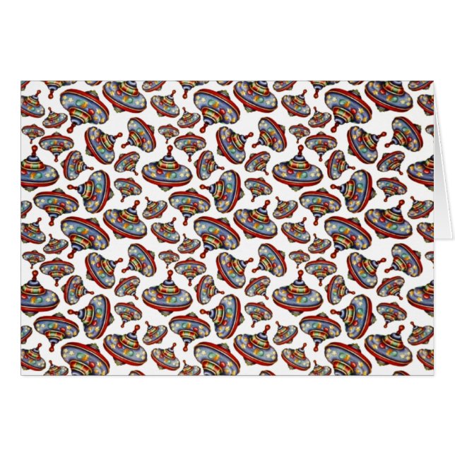 Vintage Toy Tops (Anverso (Horizontal))