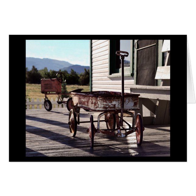 Vintage Toy Wagon (Anverso (Horizontal))