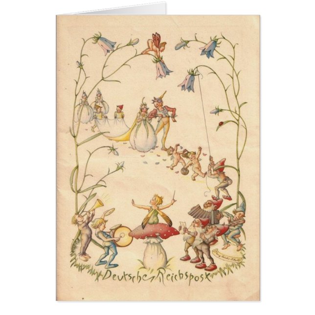 Vintage - Un Boda de la Tierra de los Hados, (Frente)