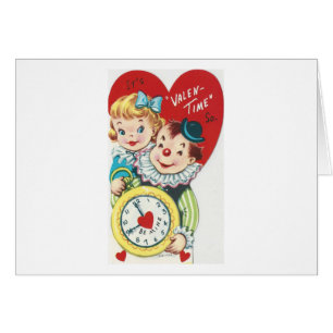 Vintage "Valen-time" Valentine