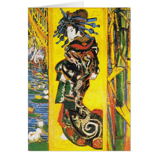 Vintage Van Gogh Geisha 1887 (Frente)