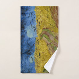 Vintage Van Gogh Wheatfield Con Crows