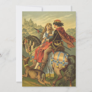 Vintage Victorian Fairy Tale, Brother and Sister