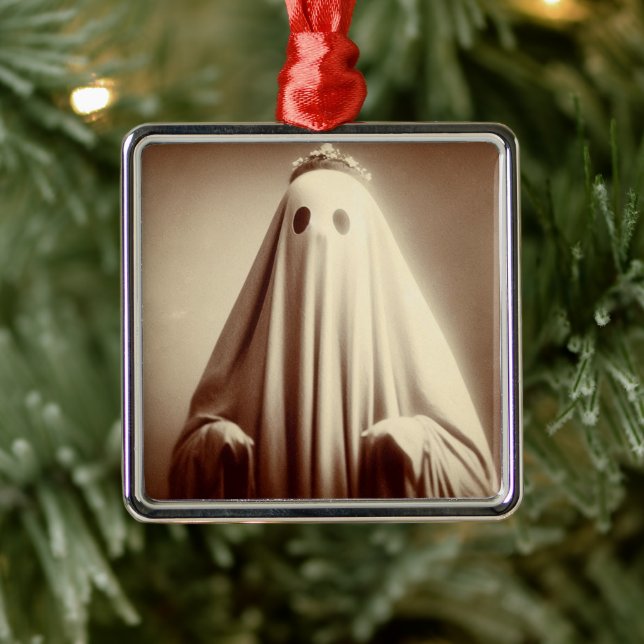 Vintage Victorian Fantasma Ornamento de Navidad (Árbol)
