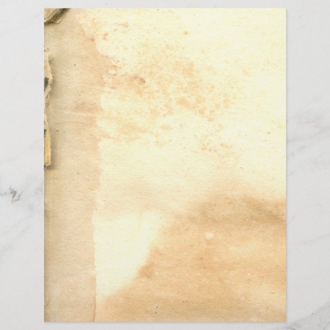 Vintage viejo libro deja membrete (Anverso)