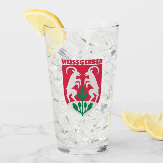 Vintage Wappen Österreich Wien | Weissgerber (Anverso (hielo))