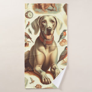 Vintage Weimaraner Seamless