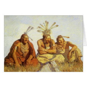 Vintage West, Guardians War or Peace por NC Wyeth