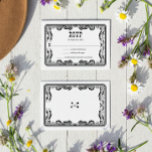 Vintage Western Cowboy Country Wedding Tarjeta RSV<br><div class="desc">Vintage Western Cowboy Country Wedding Tarjeta RSVP</div>