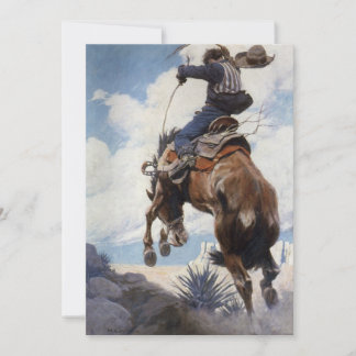 Vintage Western Cowboys, balanceado por NC Wyeth