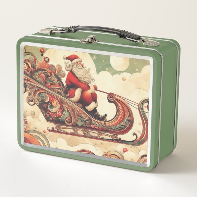 vintage/whimsical/santa/Navidades (Anverso)