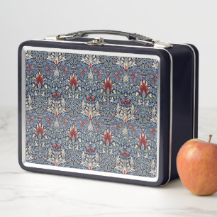 Vintage William Morris Snakeshead Fritillary Red