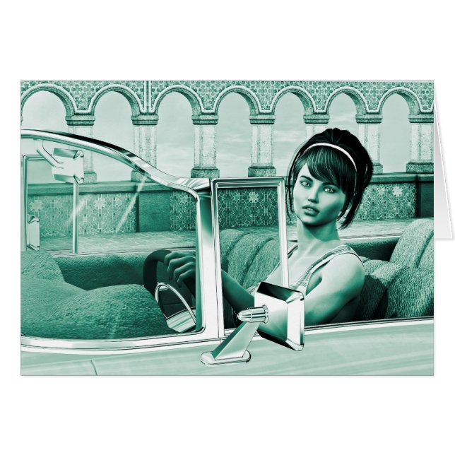 Vintage Woman (Anverso (Horizontal))