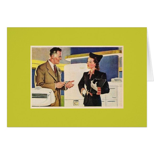 Vintage Woman & Man (Anverso (Horizontal))