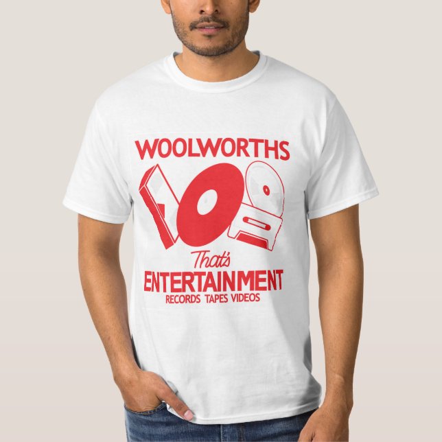 Vintage - Woolworths - Camiseta de hombre (Anverso)