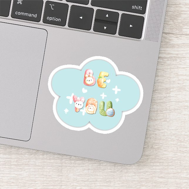 Vinyl Pegatina - Be You (Detalle)