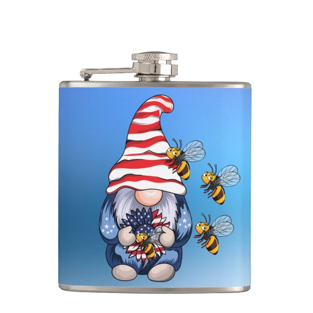 Vinyl Wrapped Flask, 6 oz. Petaca (Anverso)