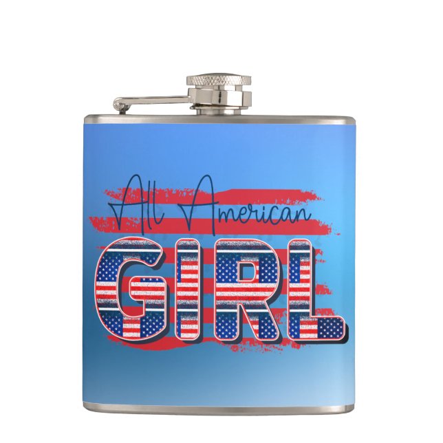 Vinyl Wrapped Flask, 6 oz. Petaca (Anverso)