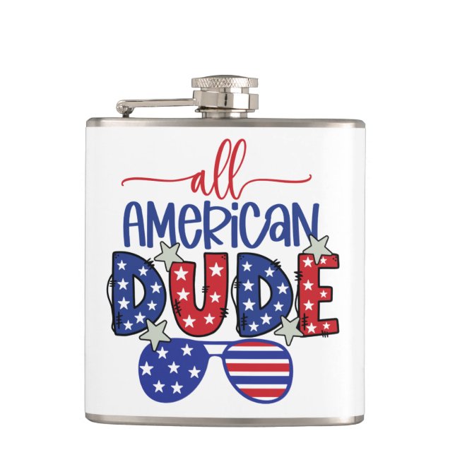 Vinyl Wrapped Flask, 6 oz. Petaca (Anverso)