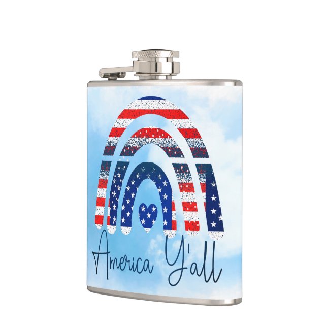 Vinyl Wrapped Flask, 6 oz. Petaca (Izquierda)