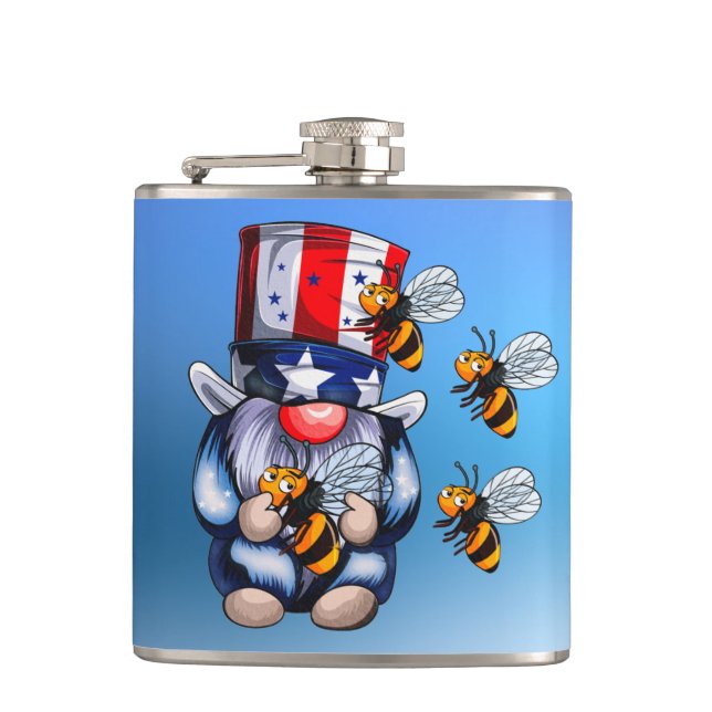 Vinyl Wrapped Flask, 6 oz. Petaca (Anverso)