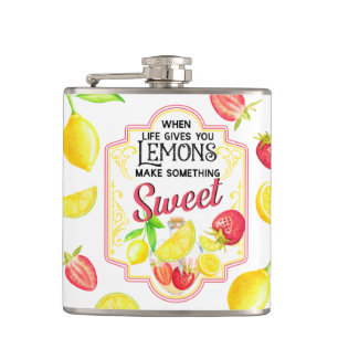 Vinyl Wrapped Flask, 6 oz. Petaca