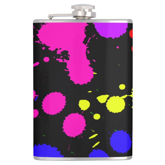 Vinyl Wrapped Flask, 8 oz. Petaca (Anverso)