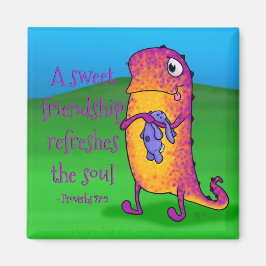 Viola el monstruo, con imán cita