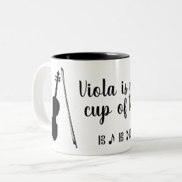 Viola es mi taza de té (negro)