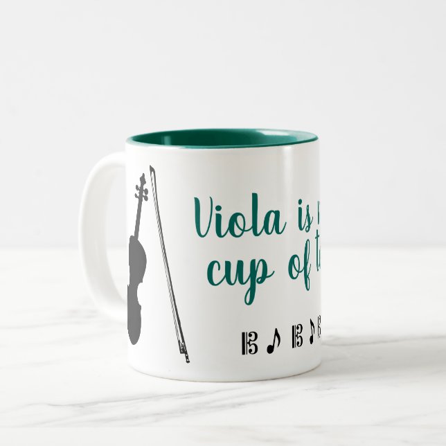 Viola es mi taza de té (verde) (Anverso izquierdo)