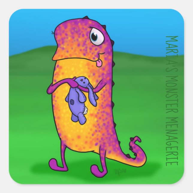 Viola, pegatina (Anverso)