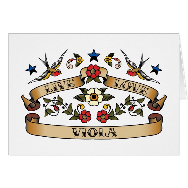 Viola viva del amor (Anverso (Horizontal))