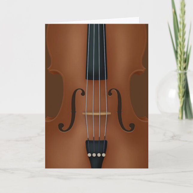 Viola y Cello con detalles de instrumentos de cade (Anverso)