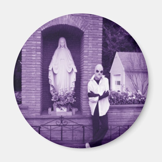 Violencia terrestre imán Bob & Mary (Frente)