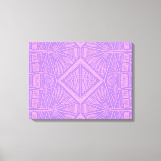 VIOLET LACE - Arte fractal digital - (Anverso)