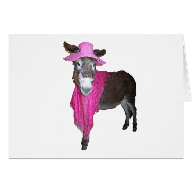Violeta el burro vestido de rosa (Anverso (Horizontal))